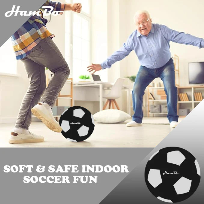 Silent Football Size 7# 5# 3# for Adults & Children Mute Bouncing Indoor No Noise Airless Soccer Ball Foam Ball Fun Sports Games