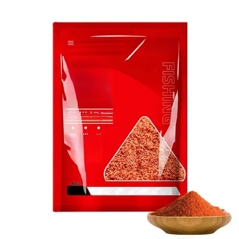 Red Worm Bait Powder Natural Highly Concentrated Fish Scent Attractant for Freshwater Fishing