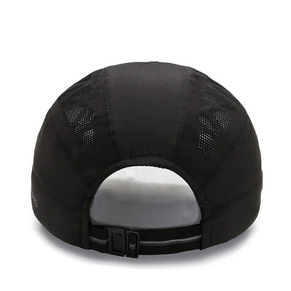 Men's Sports Sun Hat With Breathable Mesh Cotton Polyester Cap