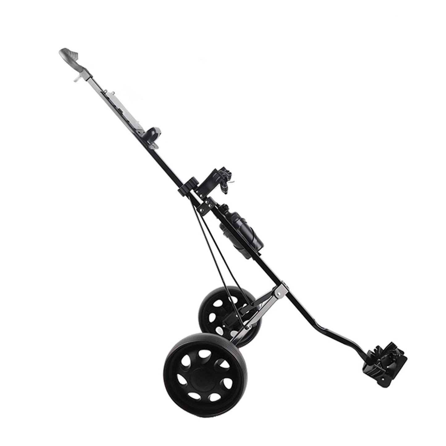 Foldable Golf Trolley Multifunctional 2‑Wheel Push Pull Cart Course Equipment