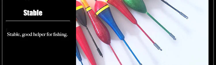 Fishing Floats Set 10 Pieces Plastic Float Buoy Bobber