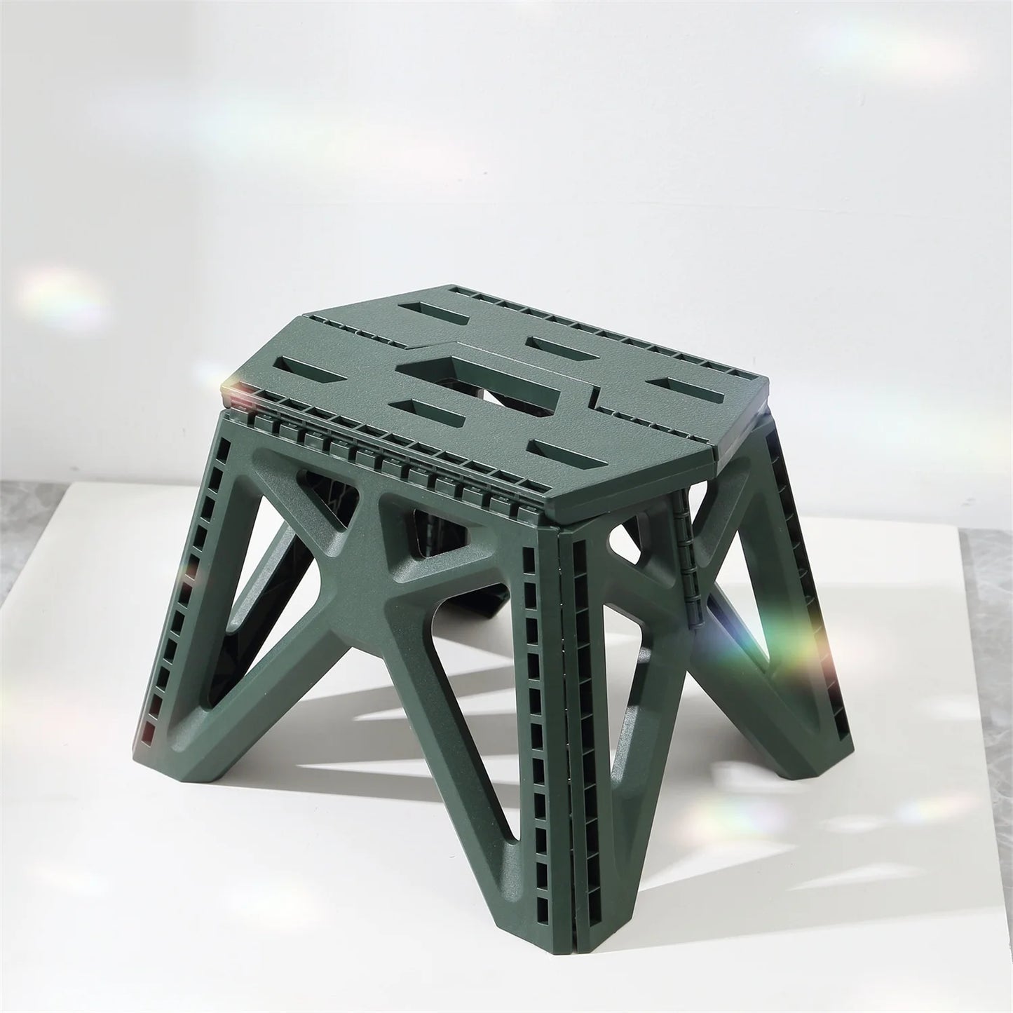 Outdoor Small Stool Portable Folding Stool High Load Bearing Durable Small Chair Fishing Stool Beach Stool Camping Stool