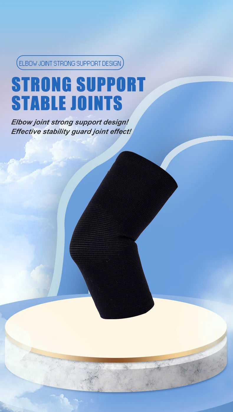 1 Pc Breathable Elbow Support Compression Elastic Arm Brace Arm Sleeve Elbow Support Elastic Gym Sport Elbow Protective