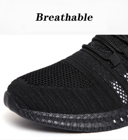 Breathable Mens Casual Sneakers Lightweight Running Shoes Anti Slip