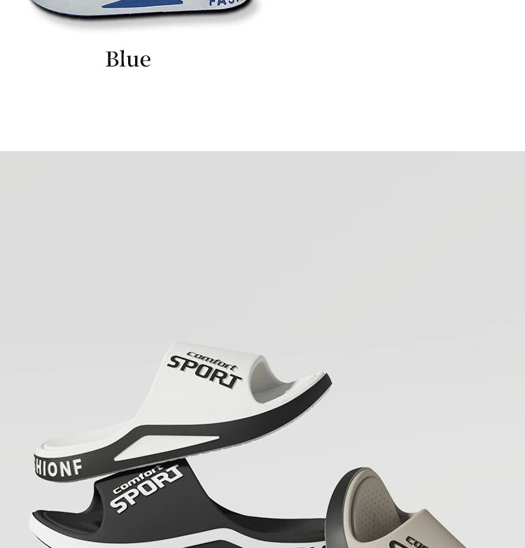 Men EVA Sandals Anti Slip Indoor Outdoor Slippers Breathable Shower