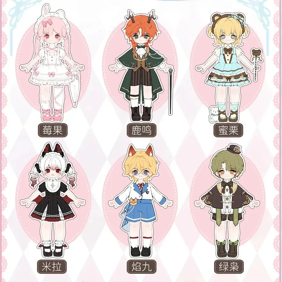 Nagi V5 Mirage Record Series 1/12 BJD Blind Box Mystery Box Toys Cute Action Anime Figure Kawaii Model Gift