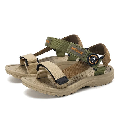 Boys Quick-Dry Beach Sandals Water Shoes Fabric Upper EVA Outsole Summer