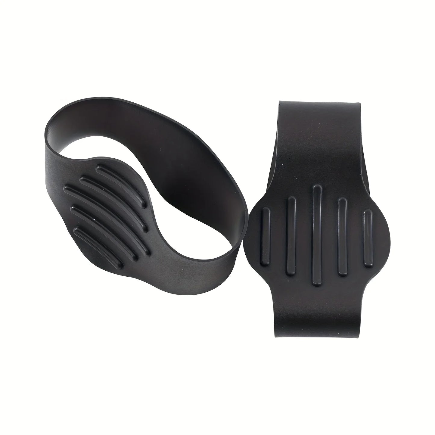 2pc Anti-slip silicone shoe covers for football sports with high grip foot protectors and anti-slip anti-falling shoelace covers