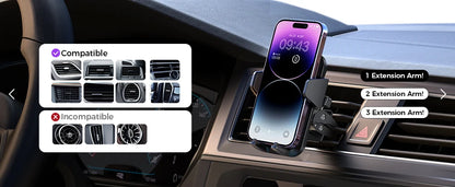 Car Phone Holder Air Vent Mount for Large Phones and Thick Cases