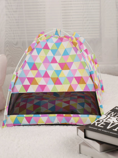 Cat Tent Bed PU Material Indoor Soft Comfortable Pet Bed For Cats