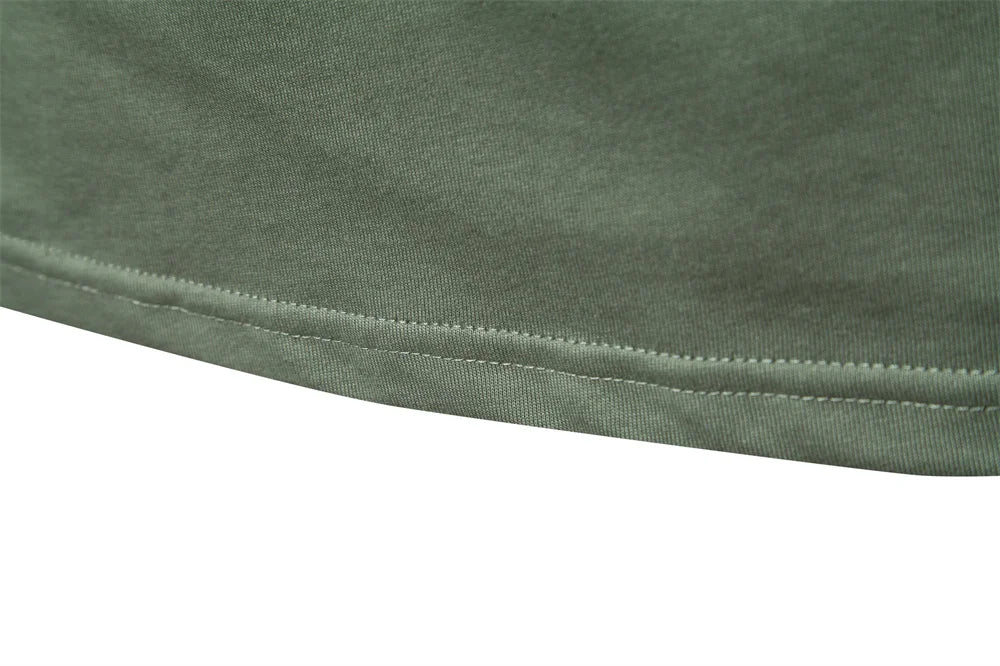 Embroidered Mens Polo Shirt 100 Percent Cotton Short Sleeve Solid Color