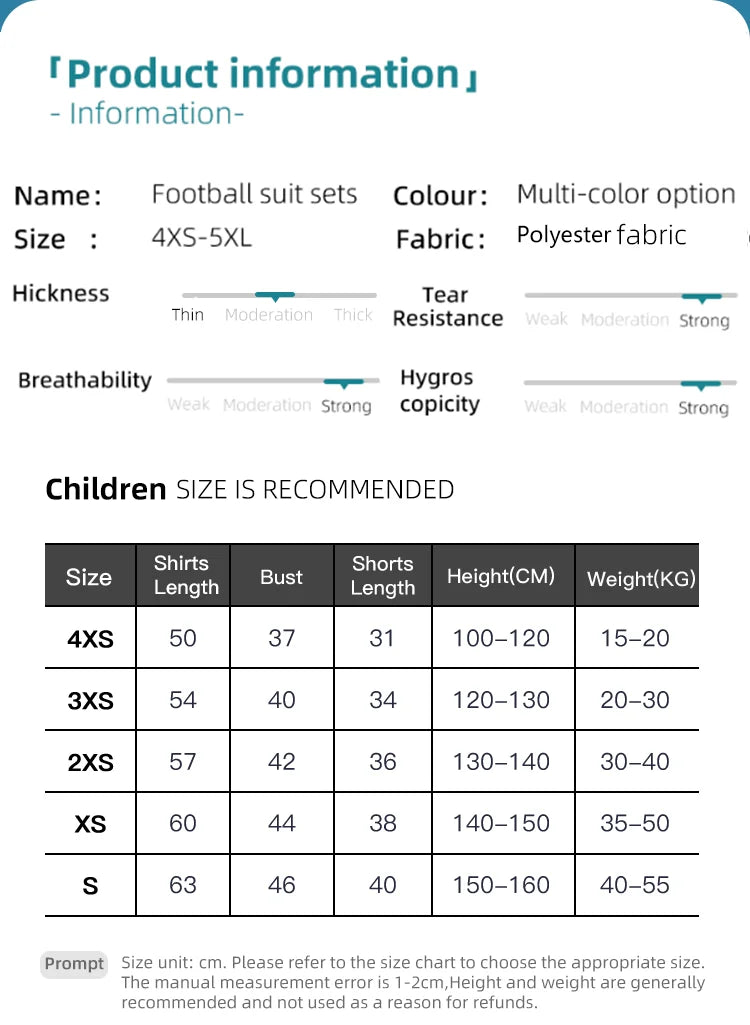 MAN Football Jerseys Team Training Customize Professional Women Soccer Uniform Adult Kids Futsal Quick-Drying Sportswear Outfit