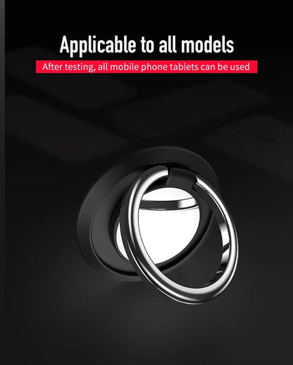 Universal Finger Ring Holder Stand For Mobile Phones Rotatable Back Sticker