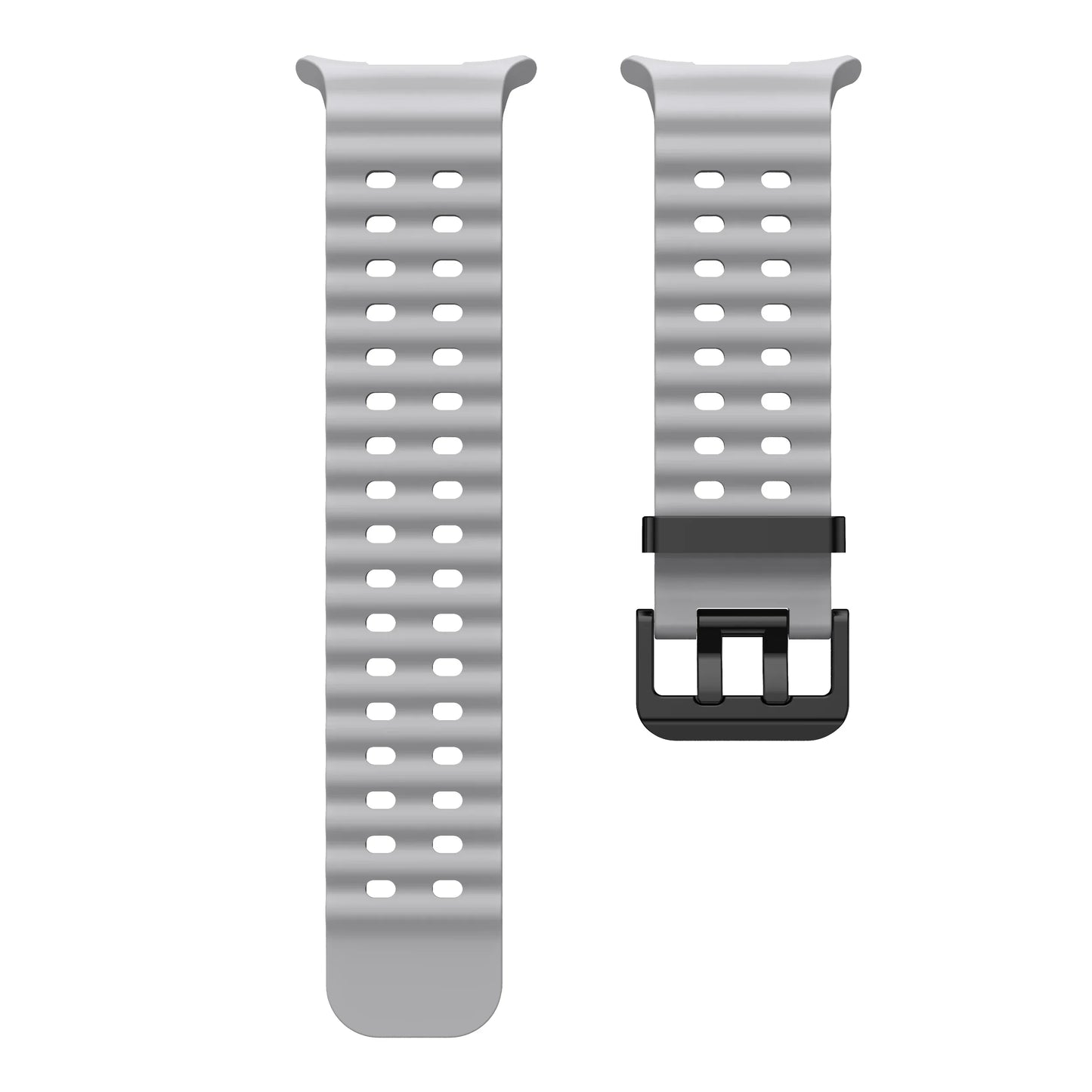 Marine Band For Samsung Galaxy Watch Ultra 47mm Sports Silicone Strap Bracelet For GalaxyWatch Ultra Watchband Accessories