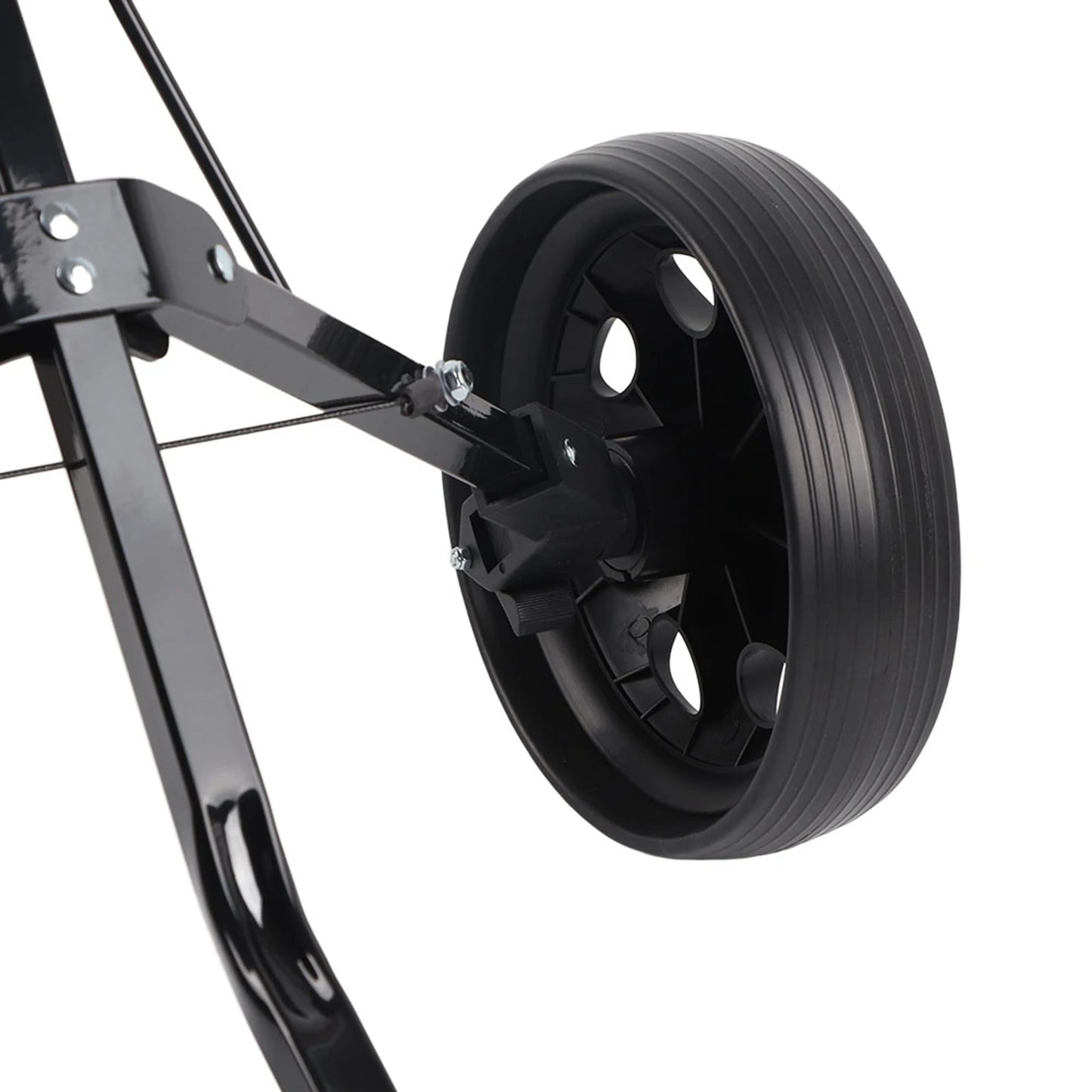 Foldable Golf Trolley Multifunctional 2‑Wheel Push Pull Cart Course Equipment