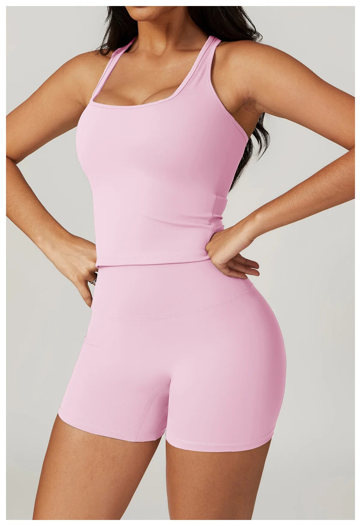 Hearuisavy Shockproof Yoga Vest Running Gym Tank Top Women Fitness Quick-Dry Workout Vest Female Sports Sleeveless Top Women