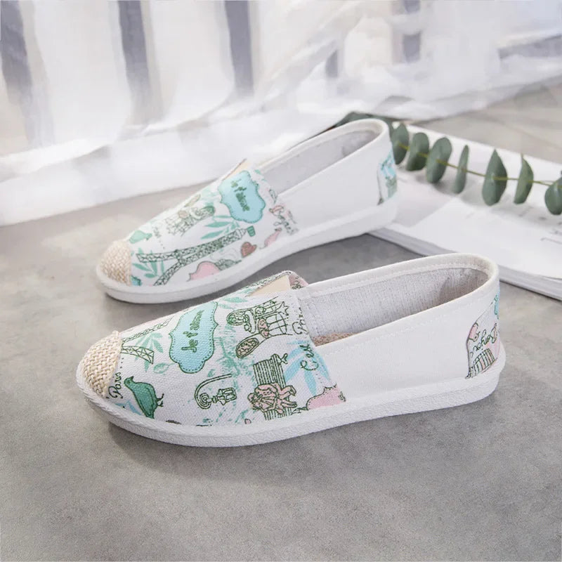 2023 Shoes Women's Summer Mesh Breathable Flat Shoes Ladies Comfort Light Sneaker Socks Women Slip on Loafers Zapatillas Muje