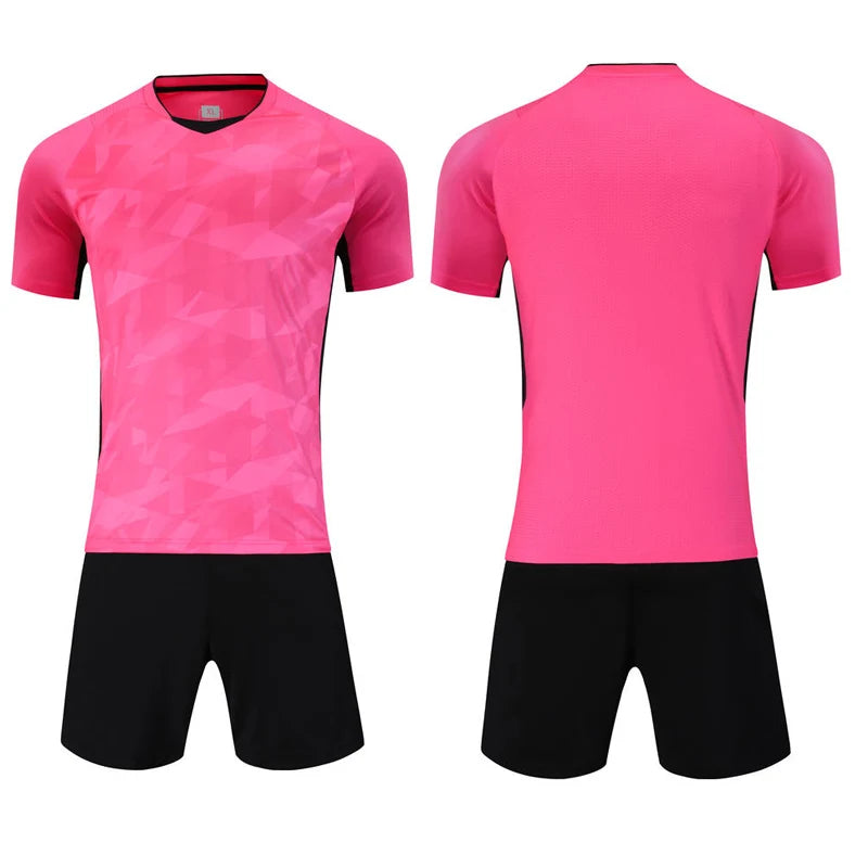 Adult Kid Football Jersey Men Customize Soccer Uniform Sports Shirt Women Futsal Sportswear Child Team Training Tracksuit Outfit