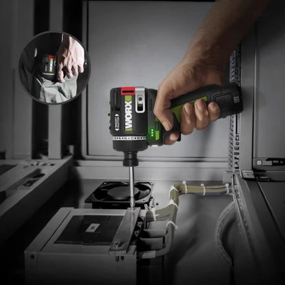 Cordless Driver Drill Brushless Rechargeable Screwdriver With Metal Chuck