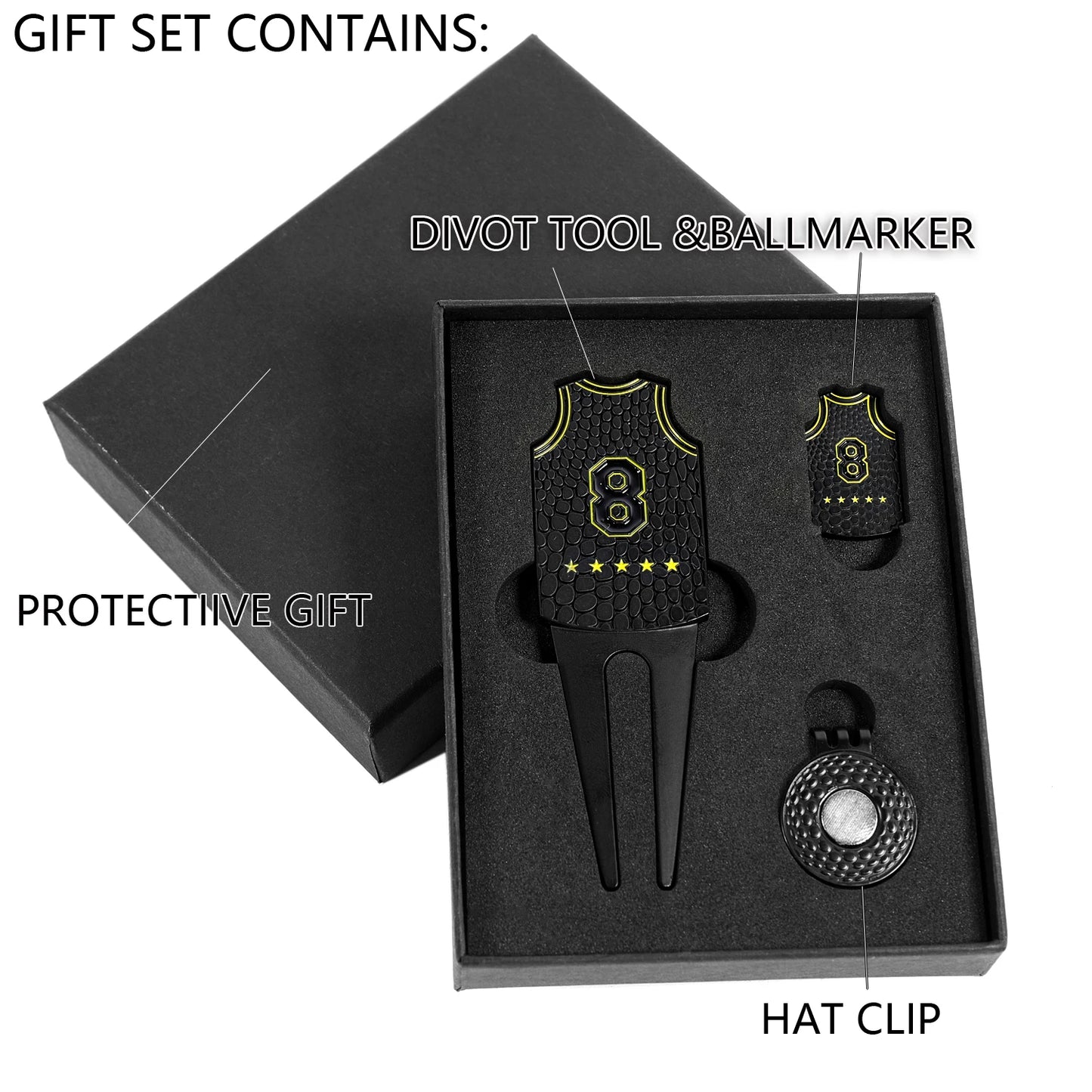 1 Pcs  Golf Ball Marker Putting Green Pitch Fork Groove Cleaner Golf Pitchfork Golf Divot Tool