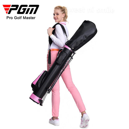 Golf Rack Bag PU Lightweight Portable Unisex Carry Bag