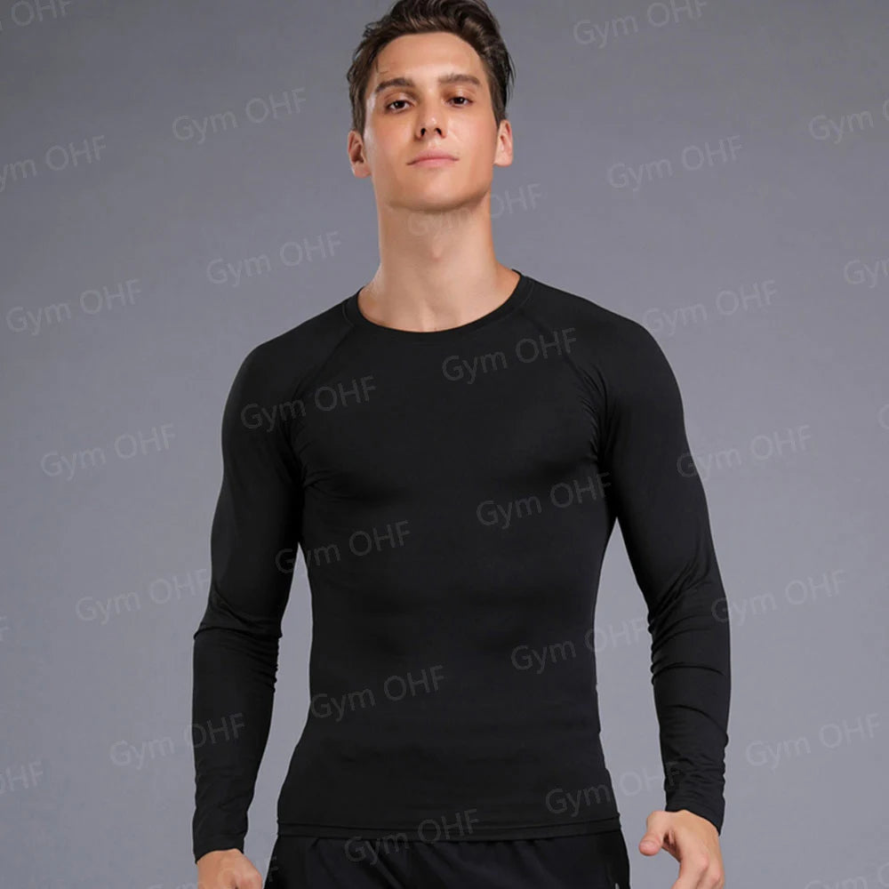Spider Compression Shirt Mens Rashguard Fitness For Men Gym Sports T-Shirt Running Sweatshirt Outdoor Mountaineering Training