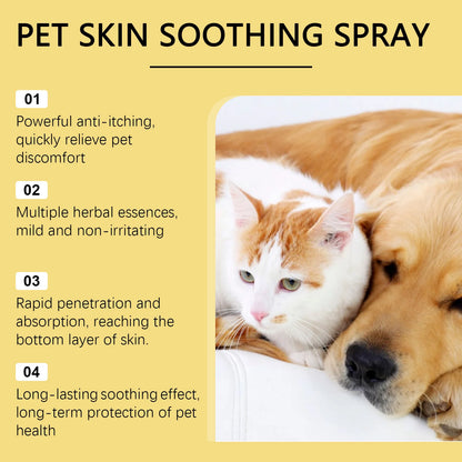Pet Skin Care Spray For Dogs And Cats Flea Lice Control