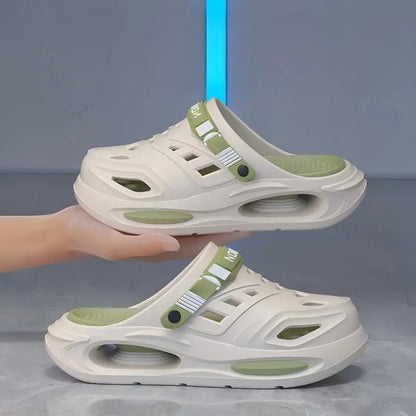 Men's Slippers With Thick Sole, Non-Slip EVA Outsole