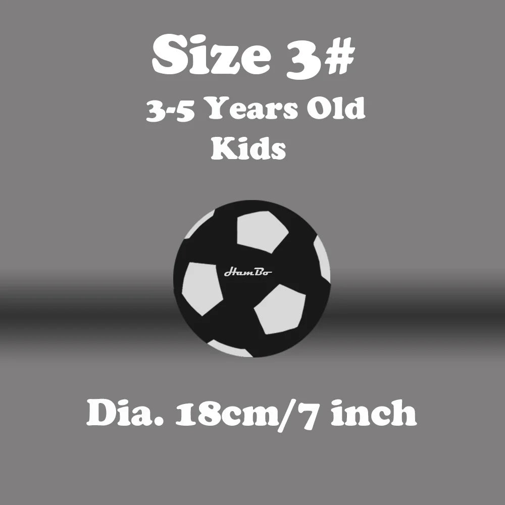 Silent Football Size 7# 5# 3# for Adults & Children Mute Bouncing Indoor No Noise Airless Soccer Ball Foam Ball Fun Sports Games