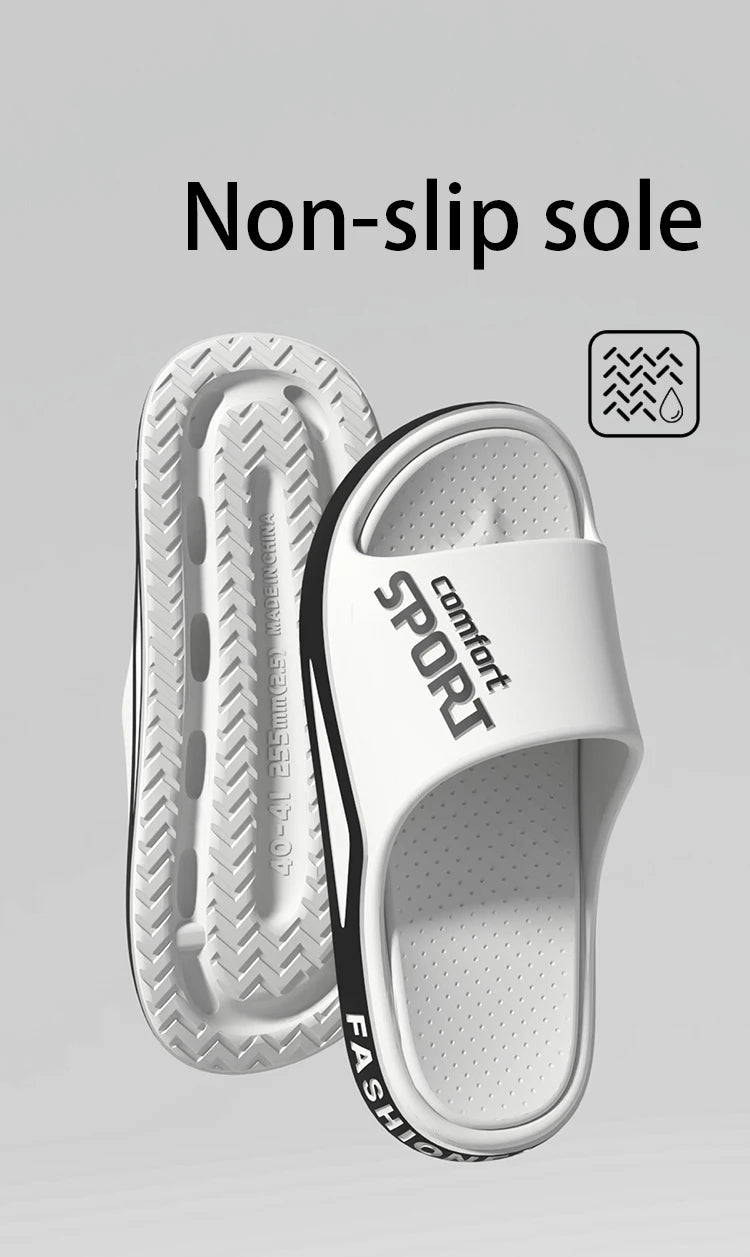 Men EVA Sandals Anti Slip Indoor Outdoor Slippers Breathable Shower