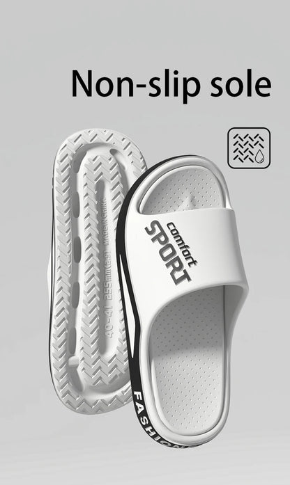 Men EVA Sandals Anti Slip Indoor Outdoor Slippers Breathable Shower