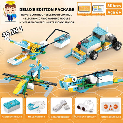 Steam Robot Building Blocks Set For Education 14 And Up