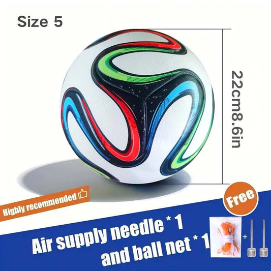 Football Men and Women 2014 Competition Size 5 Pu Adult Futebol Outdoor Sports Training Ball Professional Thickened Team Football