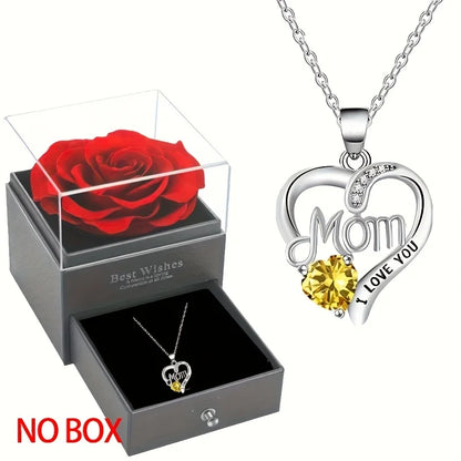 Heart Shaped Pendant Necklace, Hollow Design, Zinc Alloy Jewelry