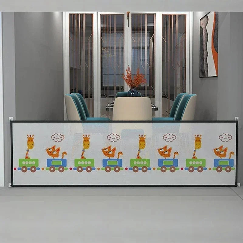 Pet Isolated Network Pet Dog Barrier Fences Stairs Gate New Folding Breathable Mesh Playpen For Dog Safety Fence Baby Gate Fence