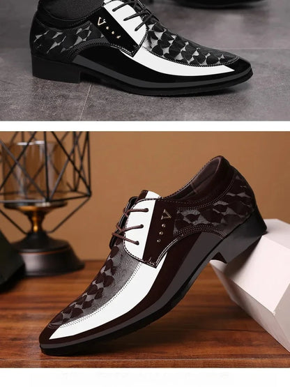 Men's Casual Business Shoes, EU Size 39-47, Everyday Office Wear