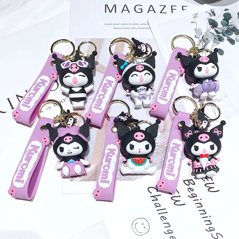 Anime Sanrio Keychain Collection – Birthday Gifts for Kids & Fans