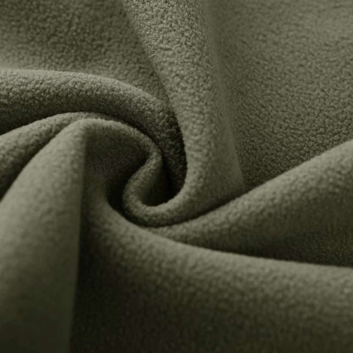 TACVASEN Men's Fleece Jacket Soft Warmth Windproof Full Zip Up Coat Multiple Zipper Pockets Hiking Working Outdoors Windbreaker