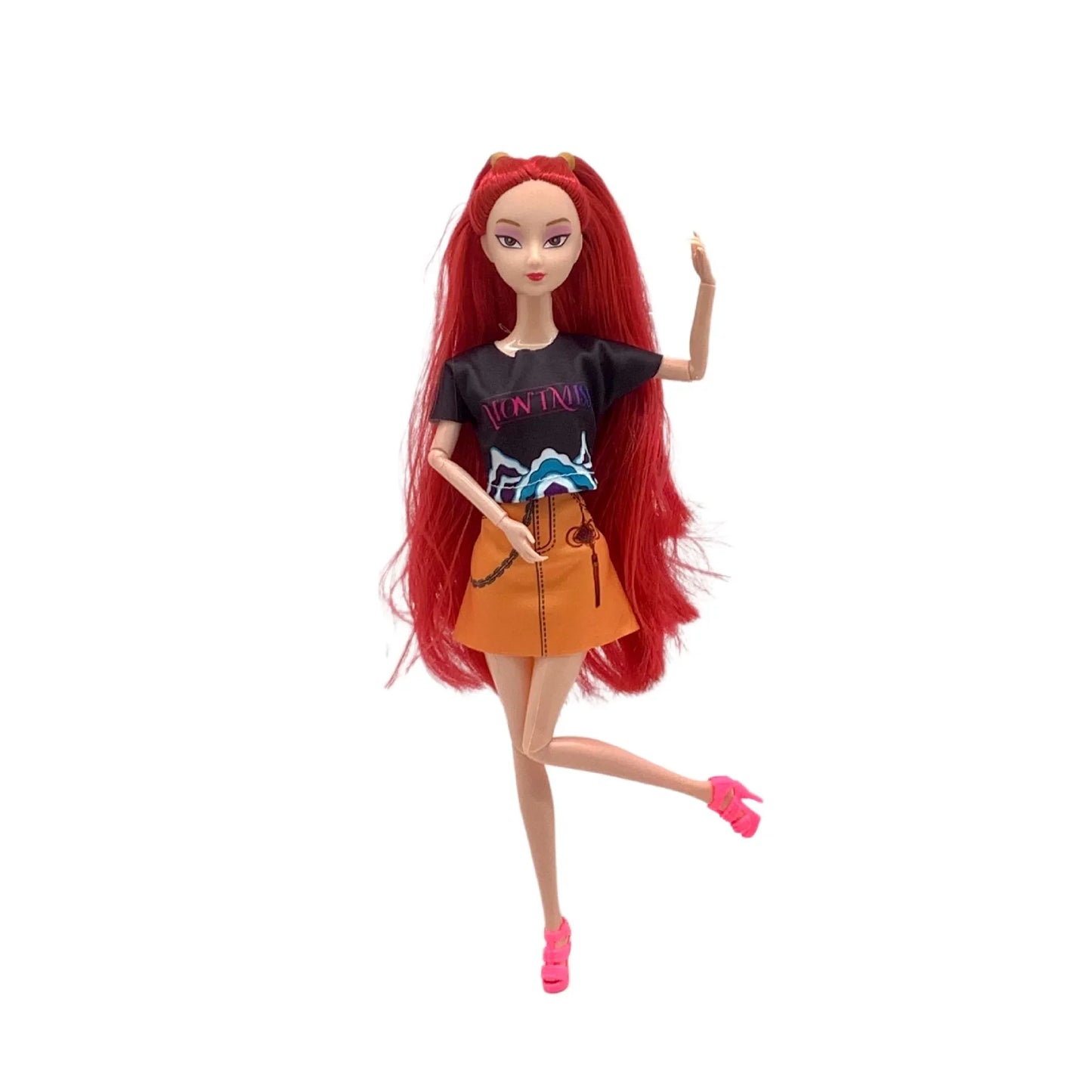 #@HOT Doll Toys Kpop Demon Hunters Action Figure Toy Rumi Mira Zoey Beautiful Princess Baby Girl Dolls Plastic DIY Toy for Girls