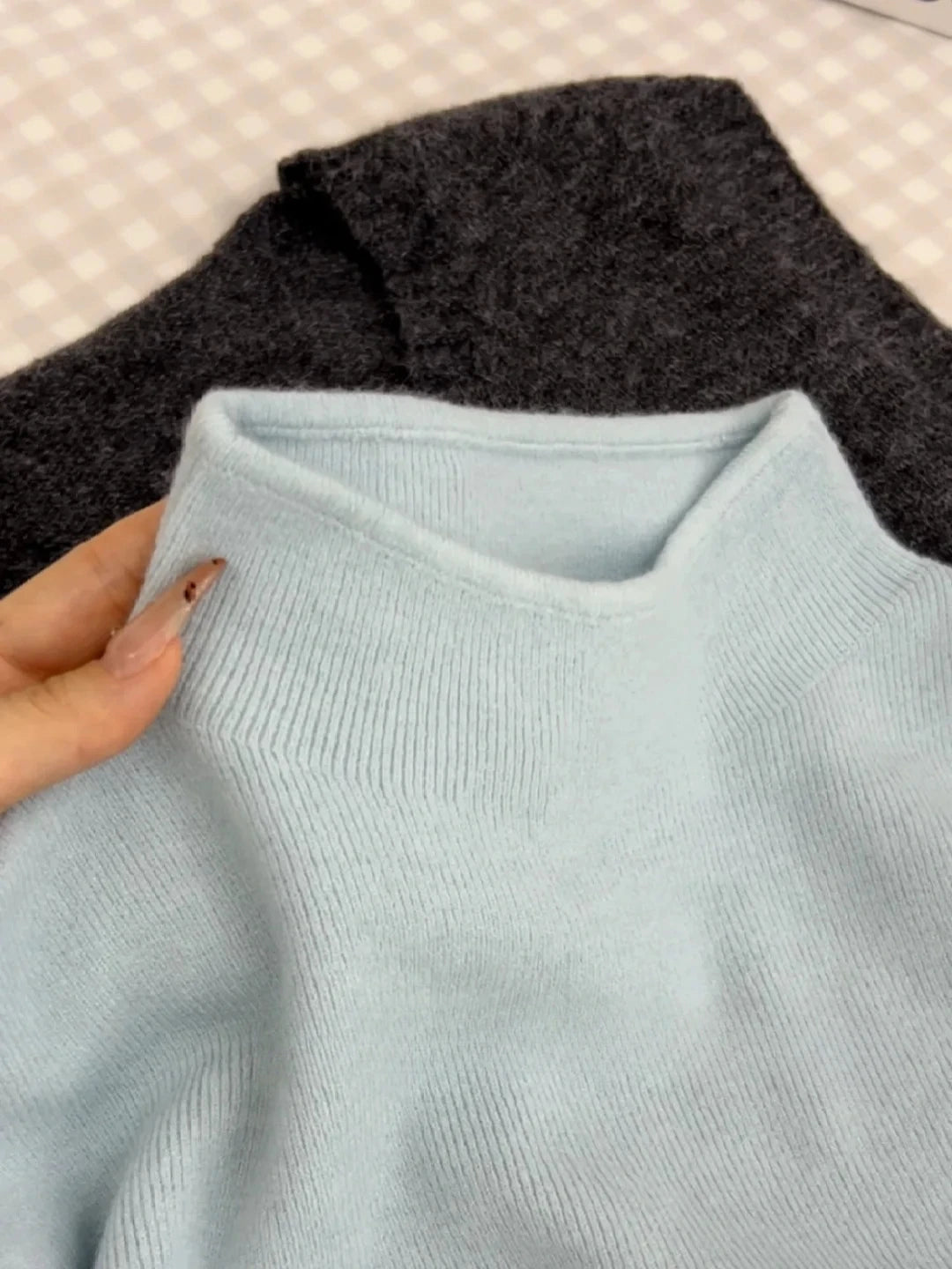 2025 Solid Sweater Women Half Turtleneck Knitted Pullovers Harajuku Korean Soft Warm Knitwear Autumn Winter Fashion Slim Jumpers