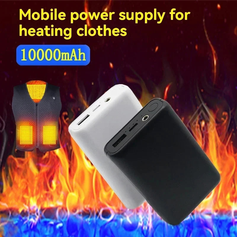 VIVO 30000mah Power Bank USB Fast Charging Ultra-thin Mini Heating Portable External Battery Pack For Heating Vest Jacket