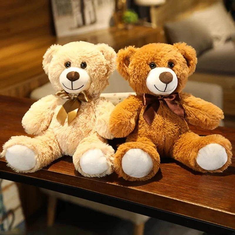 New Hot Christmas Bear Lovely Teddy Bear Plush Toys Stuffed Cute Bear Doll Boys&Girls Valentine's Gift Kids Baby Christmas Gift