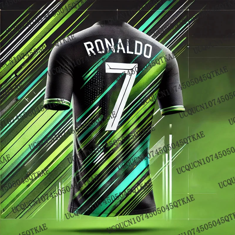Chatgpt Special Edition Ronaldo No7 Football Jersey Breathable Quick Drying Sweat Wicking Sport Training Jersey For Adult/Kid