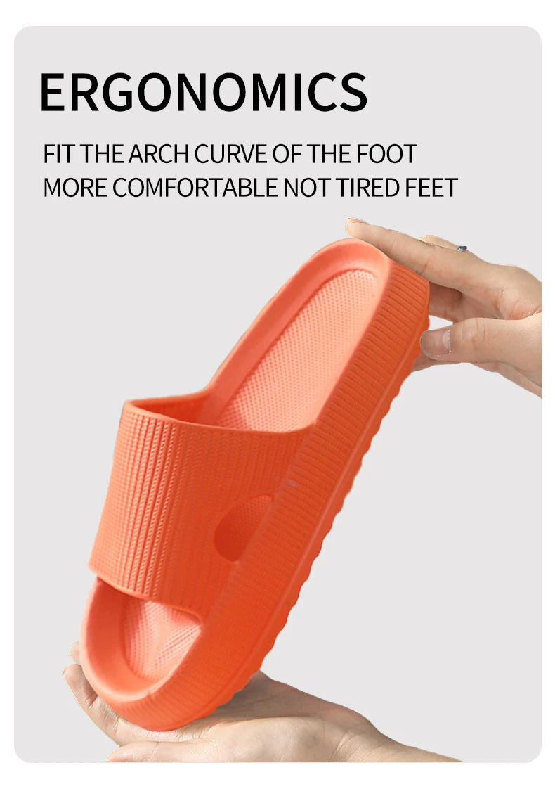 Unisex EVA Slippers Non-Slip Thick-Soled Summer Indoor