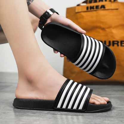 Unisex Slip On Sandals And Slippers With EVA Soft Sole For Beach And Home