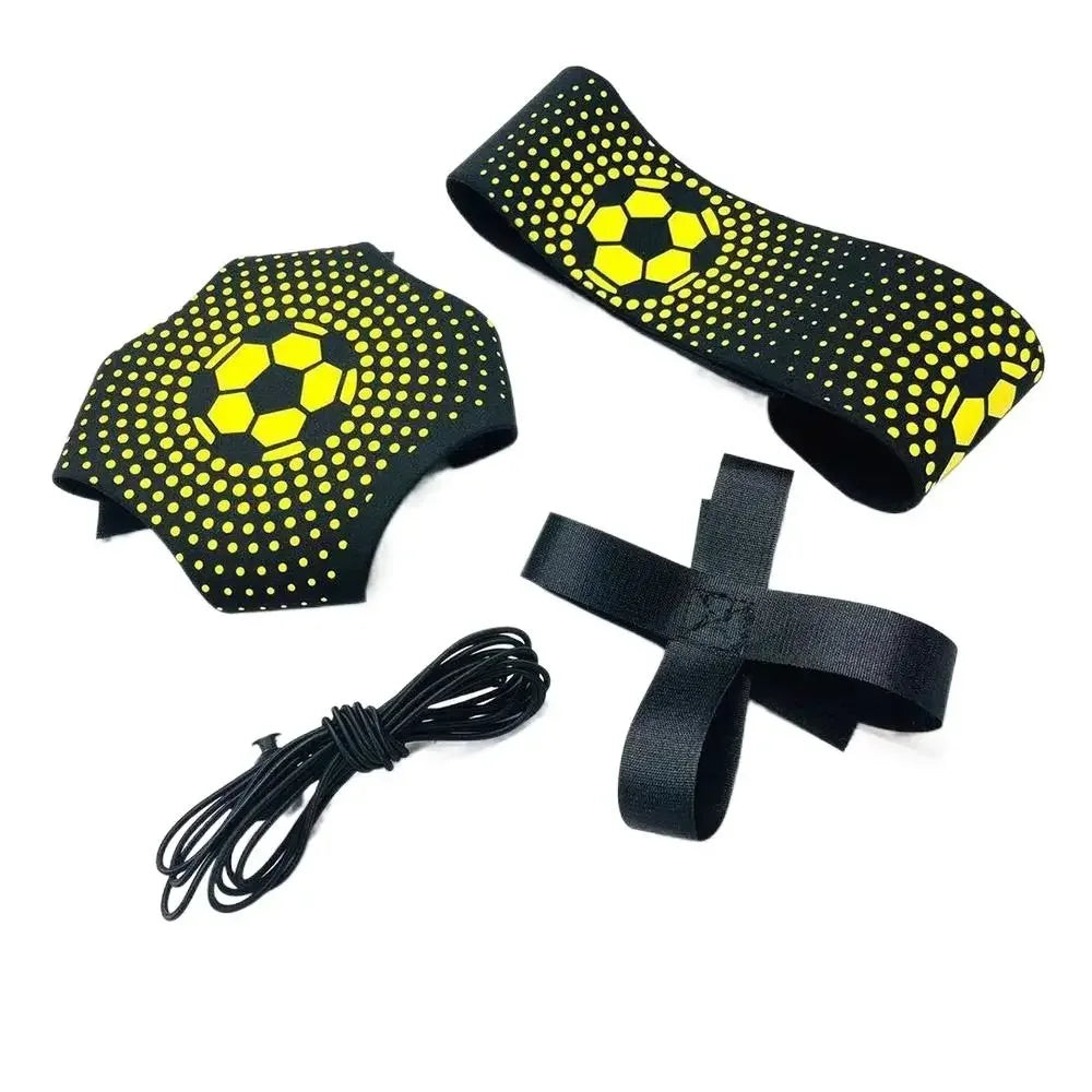 Elastic Belt Soccer Ball Juggle Bags Kicking Durable Football Training Equipment Portable Adjustable Soccer Trainer Belt