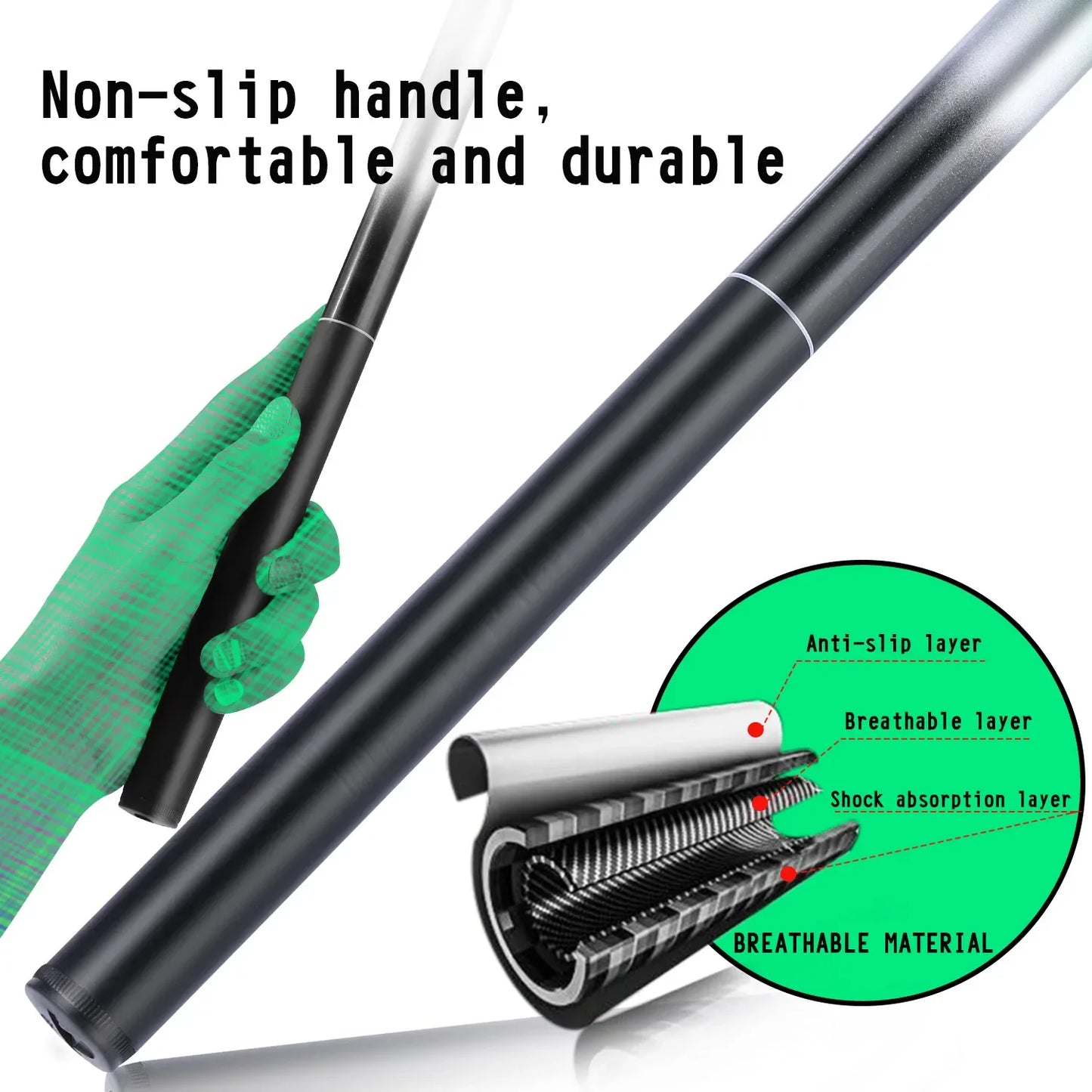 Sougayilang Carp Fishing Rod 2.7/3.6/4.5/5.4M Portable Ultra Light Telescopic Fishing Pole Max Drag 5Kg Fishing Tools