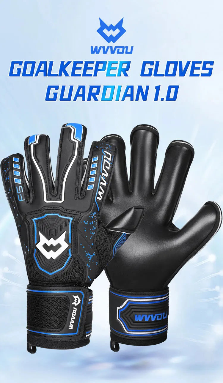 Soccer Goalie Gloves Youth Adult, Pro-Level Goalkeeper Gloves, High Performance Soccer Gloves with Pro-Tek Fingersave,