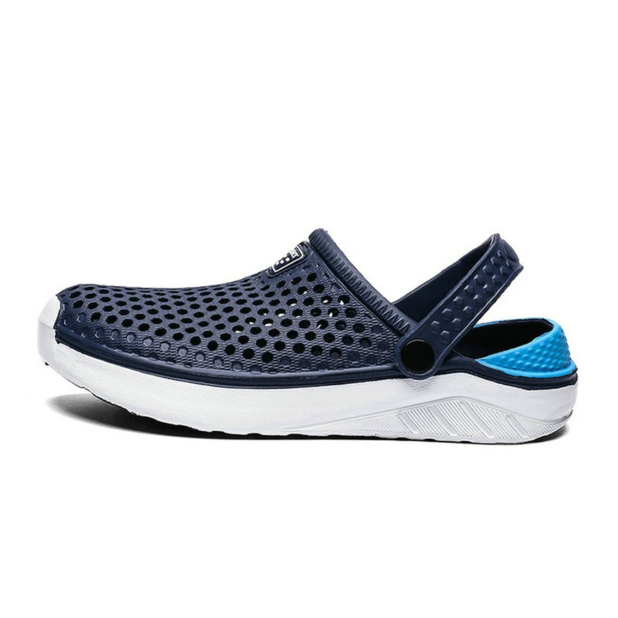 Unisex Fashion Beach Sandals Thick Sole Slipper Waterproof Anti-Slip Sandals Flip Flops for Women Men