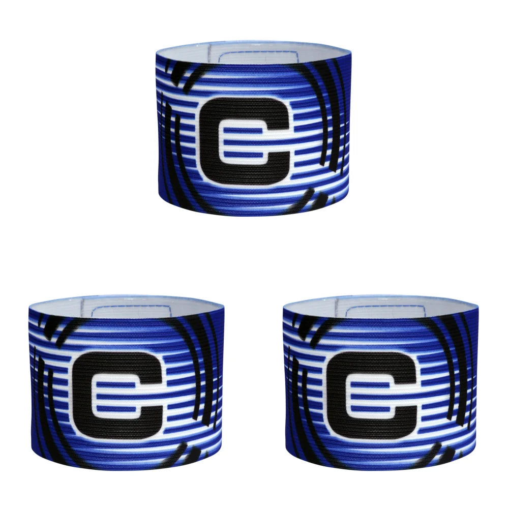 1-3pc Kid Adults Football Captain Armband Soccer Arm Band Leader Competition Gift Soccer Captain Group Armband Football Training